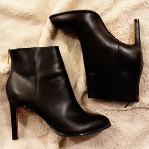 EUC H&M Sexy Faux Leather Ankle Boots